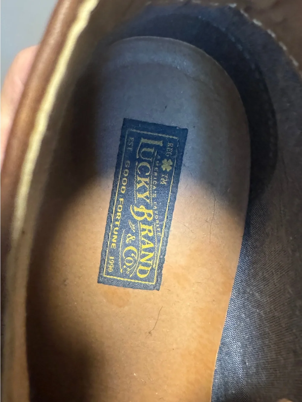 Lucky Brand staple chukka